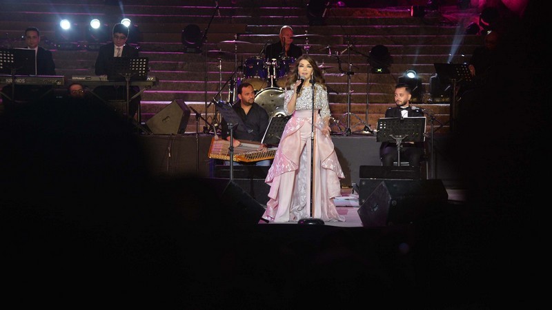 Samira Said at Baalbeck Festival